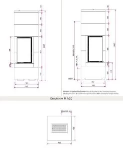 Kaminbausatz Camina S9 Maxi | Eckkamin -Default Template 070701014 speicherbetonbank ohne ueberstand 3jpg 3 6743