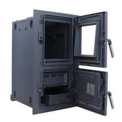 Kachelofeneinsatz LEDA Rubin K15