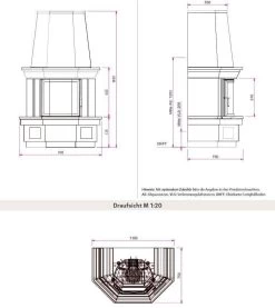 Kaminbausatz Camina S4 Front | Prismatische Scheibe -Default Template kaminbausatz camina s4 front abmessungenjpg 3 7729