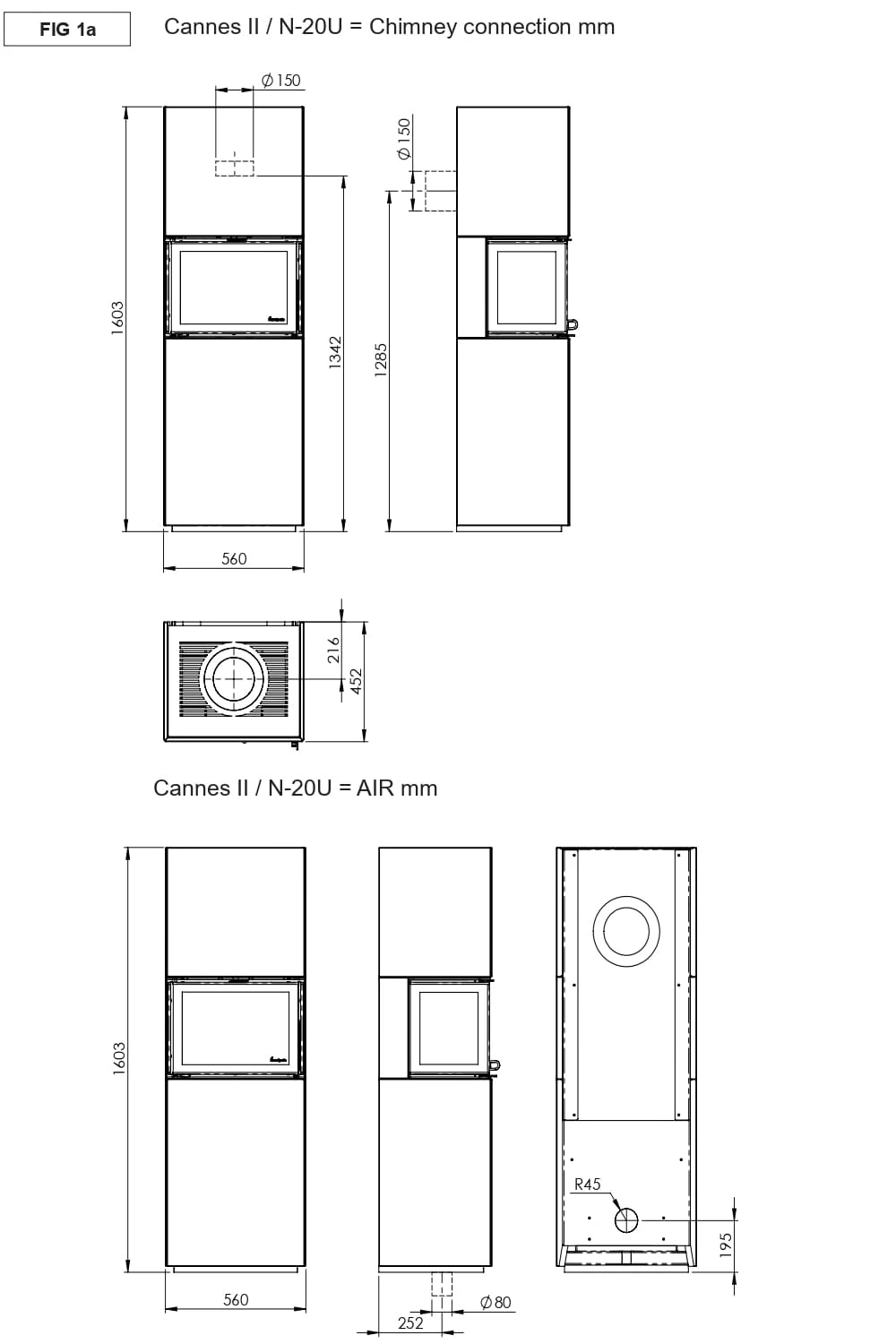 Kaminbausatz Nordpeis Cannes IR | 3-Seiten-Kamin 2 Kaminbausatz Nordpeis Cannes IR | 3-Seiten-Kamin – Bild 2