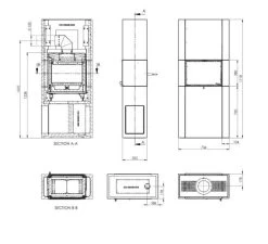 Kaminbausatz Nordpeis Osaka T | Tunnelkamin | Gerade Scheibe 7 Kaminbausatz Nordpeis Osaka T | Tunnelkamin | Gerade Scheibe -Default Template kaminbausatz nordpeis osaka t abmessungen 1 3 45580