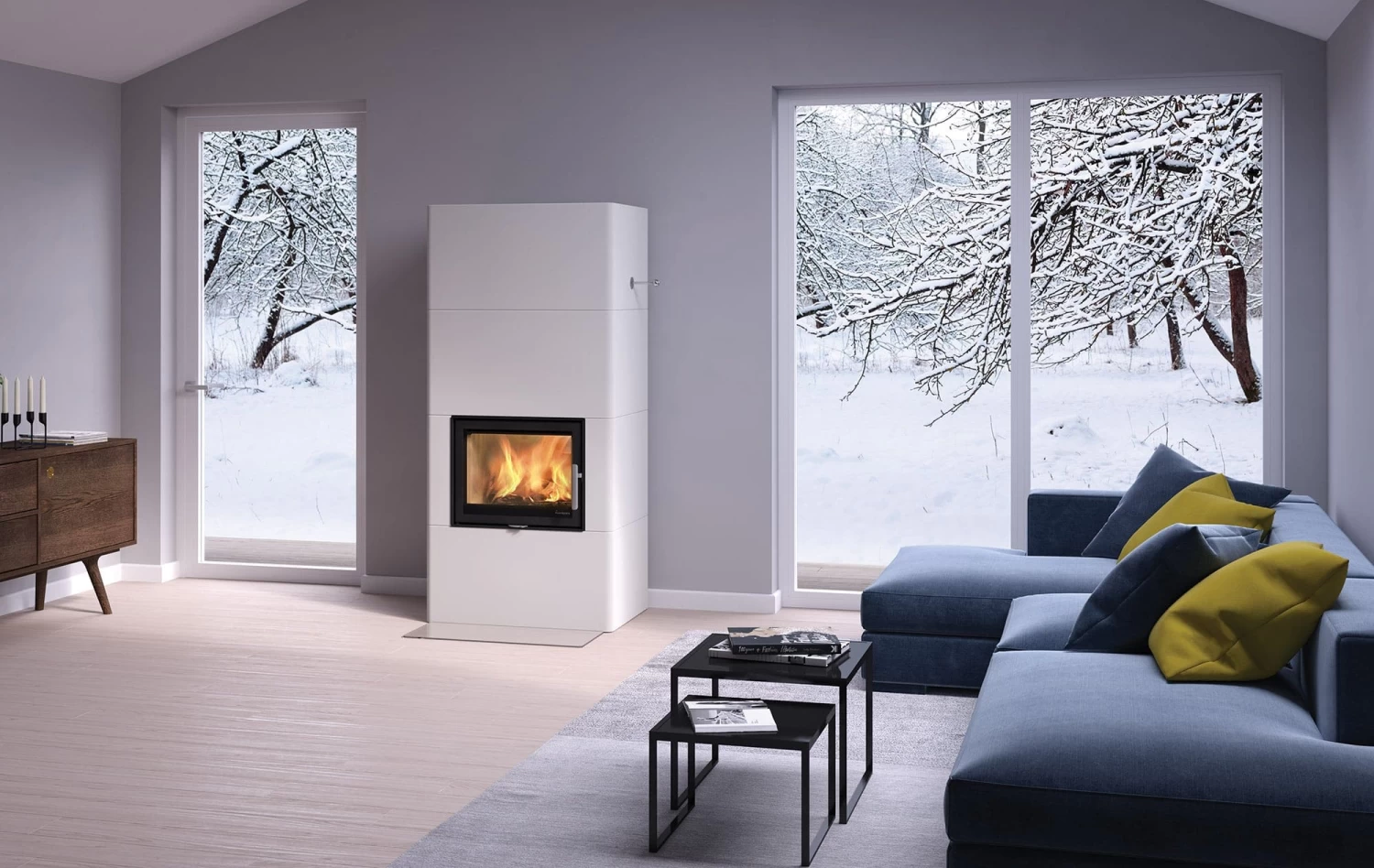 Kaminbausatz Nordpeis Salzburg L | Gerade Scheibe 5 Kaminbausatz Nordpeis Salzburg L | Gerade Scheibe – Bild 5