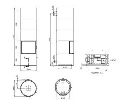 Kaminbausatz Nordpeis Salzburg R High | Gebogene Scheibe 6 Kaminbausatz Nordpeis Salzburg R High | Gebogene Scheibe -Default Template kaminbausatz nordpeis salzburg r high abmessungen 3 95960