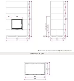 Kaminbausatz Camina S7 Hoch | Gerade Scheibe -Default Template kamineinsatz camina s7 hoch lina 5551 s abmessungenjpg 4 16683