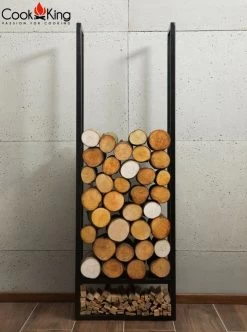 Kaminholzständer CookKing Atos | Für Den Innenbereich -Default Template kaminholzstaender cookking atos milieu 3 80018