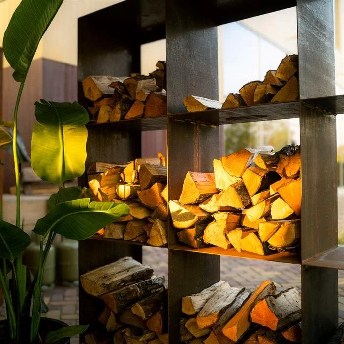 Kaminholzregal FORNO BHSS | Für Den Außenbereich 4 Kaminholzregal FORNO BHSS | Für Den Außenbereich – Bild 4