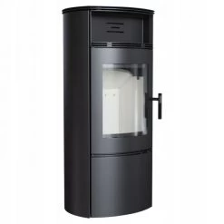 Kaminofen Kratki FALCON W | Mit Warmhaltefach | Tür Selbstschließend