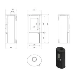 Kaminofen Kratki KOZA AB | Tür Selbstschließend 9 Kaminofen Kratki KOZA AB | Tür Selbstschließend -Default Template kaminofen kratki koza ab abmessungenjpg 3 143368