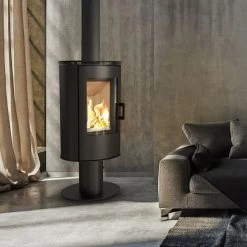 Kaminofen Kratki KOZA AB S N O DR | Drehbar | Tür Selbstschließend -Default Template kaminofen kratki koza ab s n o dr schwarz milieujpg 6 143924