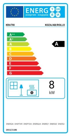 Kaminofen Kratki KOZA AB ROLLO -Default Template kaminofen kratki rollo energielabeljpg 6 141069