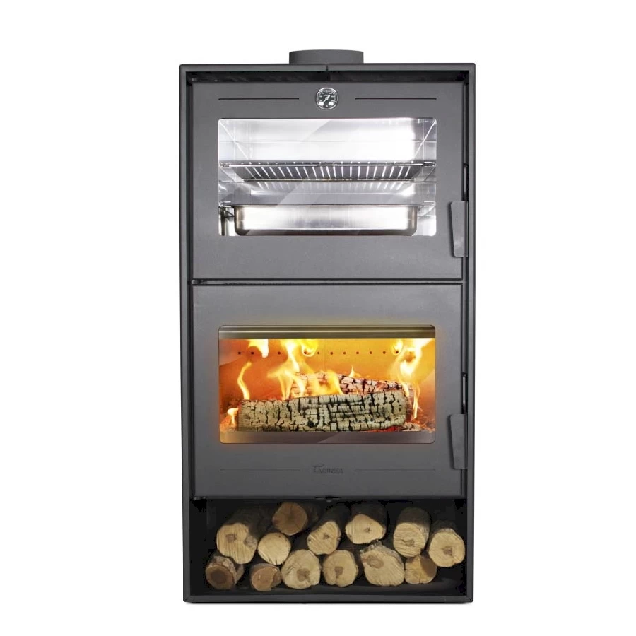 Kaminofen LACUNZA ALTEA | Mit Backfach 1 Kaminofen LACUNZA ALTEA | Mit Backfach