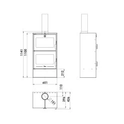 Kaminofen LACUNZA ALTEA | Mit Backfach 11 Kaminofen LACUNZA ALTEA | Mit Backfach -Default Template kaminofen lacunza altea abmessungenjpg 5 135017