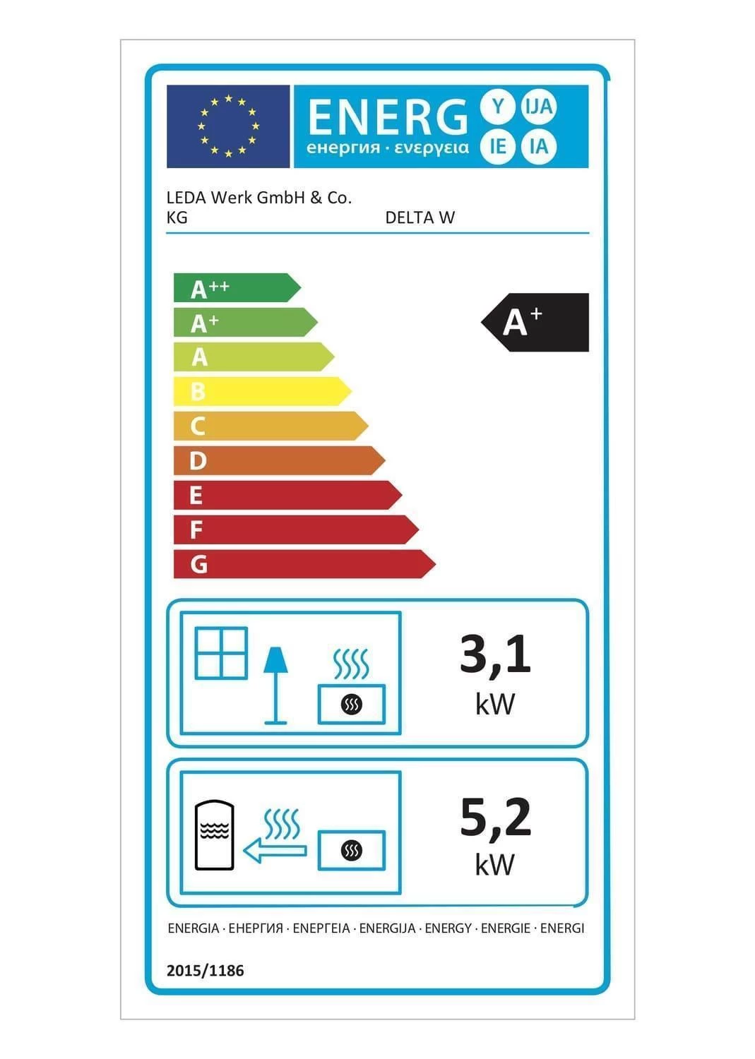 Kaminofen LEDA DELTA W Wasserführend 3 Kaminofen LEDA DELTA W Wasserführend – Bild 3