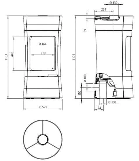 Kaminofen LEDA VISPA 2 Kaminofen LEDA VISPA – Bild 2