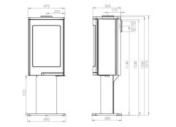 Kaminofen Nordpeis Duo 1 -Default Template kaminofen nordpeis duo 1 abmessungen 4 57183