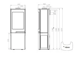 Kaminofen Nordpeis Duo 2 -Default Template kaminofen nordpeis duo 2 abmessungen 4 58505