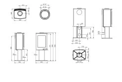 Kaminofen Nordpeis Uno 1 -Default Template kaminofen nordpeis uno 1 abmessungen 4 55526