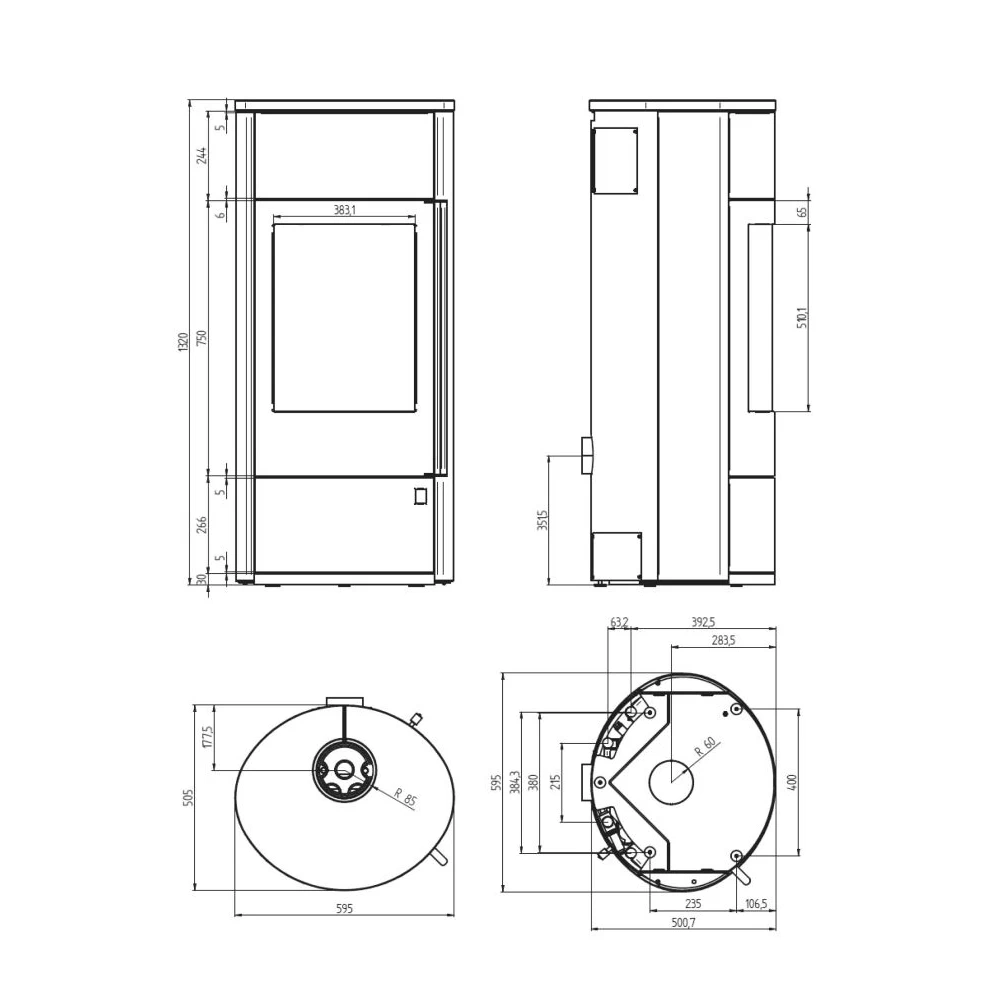 Kaminofen ORANIER Polar Neo Aqua | Wasserführend 4 Kaminofen ORANIER Polar Neo Aqua | Wasserführend – Bild 4