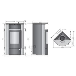 Kaminofen ORANIER Polar Neo Eck -Default Template kaminofen oranier polar neo eck w abmessungen 5 102270