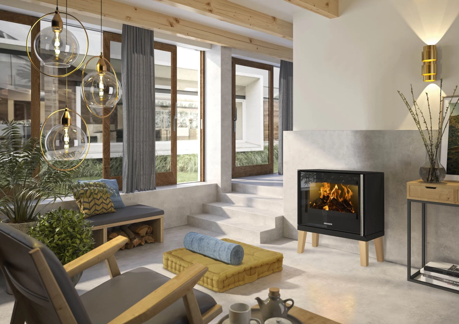 Kaminofen ORANIER Ziva 6 Kaminofen ORANIER Ziva – Bild 6