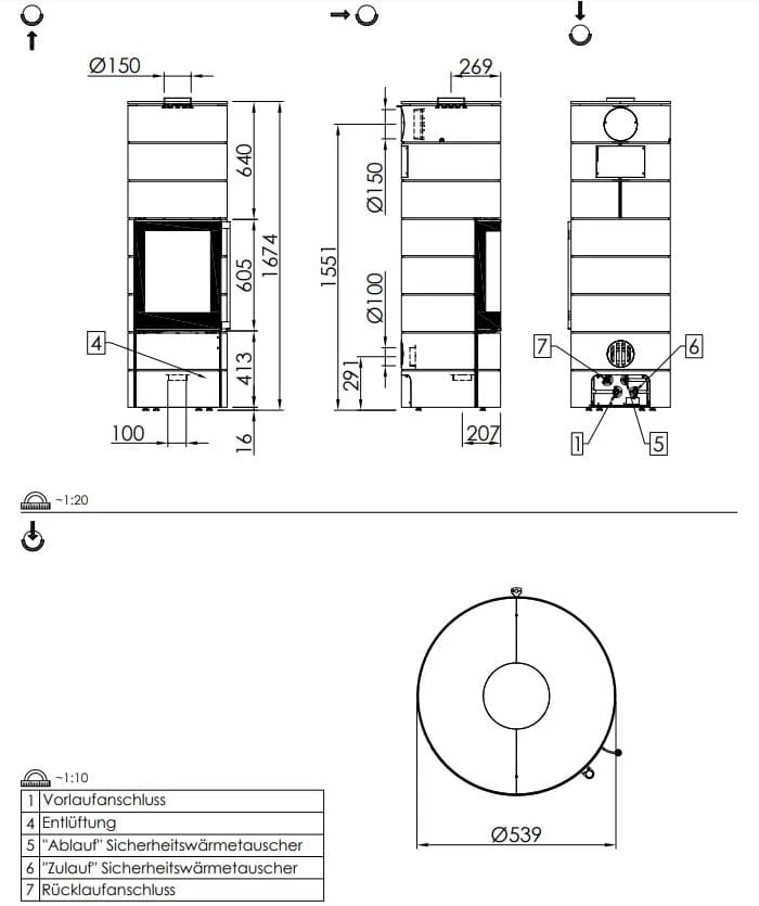 Kaminofen Spartherm Ambiente A4 H2O Wasserführend 5 Kaminofen Spartherm Ambiente A4 H2O Wasserführend – Bild 5