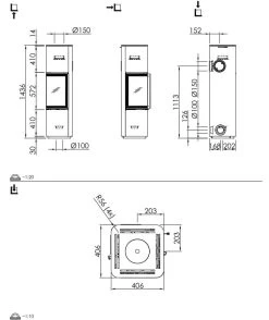 Kaminofen Spartherm Cubo L -Default Template kaminofen spartherm cubo l abmessungen 5 53087