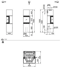 Kaminofen Spartherm Trico S -Default Template kaminofen spartherm trico s abmessungen 5 96513