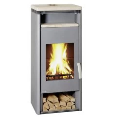 Kaminofen WAMSLER Orpheus Mit Warmhaltefach