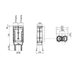 Nachheizkasten LEDA LHK | Guss -Default Template nachheizkasten leda lhk 745 abmessungen 6 52782