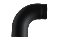 Ofenrohr Ø 150 Mm | Schwarz | Rohrbogen