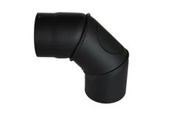Ofenrohr Ø 130 Mm | Schwarz | Rohrbogen | Verstellbar -Default Template ofenrohr schwarz rohrwinkel verstellbar 902jpg 3 8621