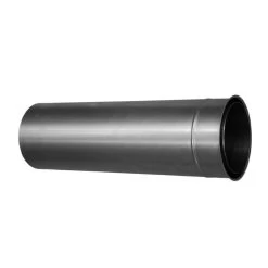 Wandfutter SENDEO Ø 180 | Doppelwandig | Blank | Länge 50 Cm